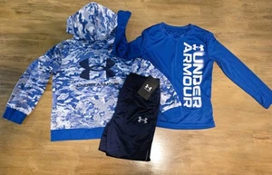 UNDER ARMOUR BOYS SIZE 5 CLOTHING LOT - Picture 1 of 3