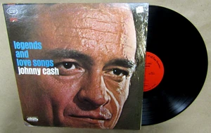 JOHNNY CASH-LEGENDS AND LOVE SONGS,DS-363,1968,VINYL ALBUM - Foto 1 di 8