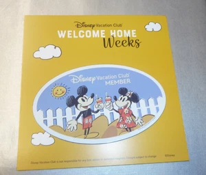 NEU 2025 DVC Disney Vacation Club Mitglied Willkommen Zuhause Magnet Vintage Mickey & Minnie - Bild 1 von 2