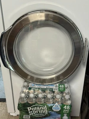 Modelo de secadora Samsung: DV410AEW/XAA conjunto de porta com dobradiça - Imagem 1 de 2