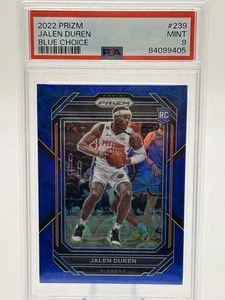 JALEN DUREN 2022-23 PANINI PRIZM BASKETBALL BLUE CHOICE ROOKIE RC /49 Q4942 - Picture 1 of 3