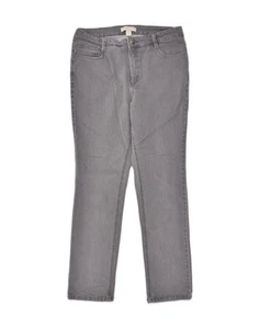 LAURA ASHLEY Womens Slim Jeans UK 14 Large W34 L30 Grey Cotton FN09 - Picture 1 of 3