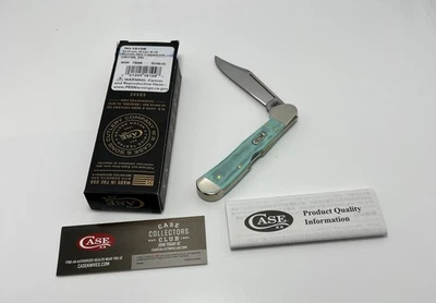 Cuchillo liso Case Mini Copperlock Seafoam verde G10 18109 NUEVO Foto 1 de 4