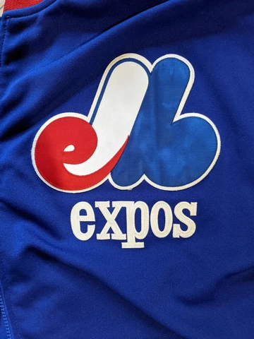 Vintage Mitchell and Ness Jacket Montreal Expos XXL Deadstock Starter Chalkline Cover