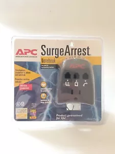 APC Surge Arrest Notebook Internet Modem Fax Notebook AC Surge Protector PNote1 - Picture 1 of 3
