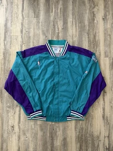 Vintage 90s NBA Charlotte Hornets Champion Warm-Up Jacket Size XXL - Picture 1 of 8