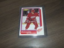 1986-87 O-Pee-Chee  rookie # 98 petr klima