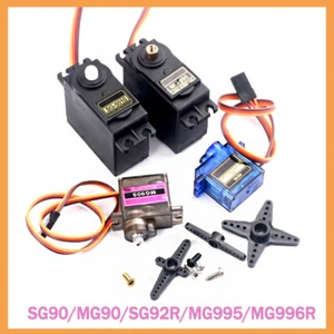 Servo Kunststoff/Metallgetriebe Mikro Digital RC Auto Hubschrauber SG/MG90/SG92R - Bild 1 von 21