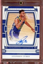 2022/23 Panini National Treasures Moments Stephen Curry Auto #TM-SCY (78/99)