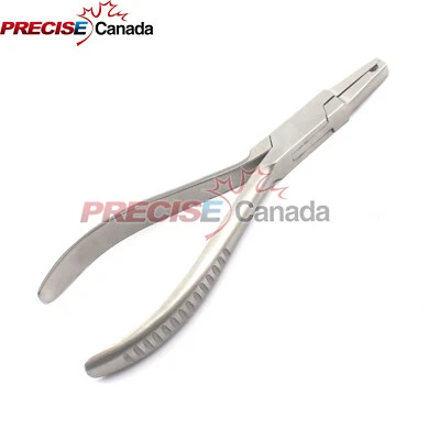 PRECISE CANADA Stainless Steel Nose Pad Arm Adjustable Pliers Eye Glasses Repair Tool