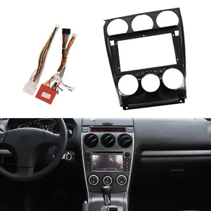 Best Car Stereo Radio Double Din Installation Dash Panel Kit For Mazda 6 2004-16 - Picture 1 of 5