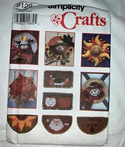 Simplicity Sewing Pattern Crafts Home Decor Door Mats 9429 Uncut - Picture 1 of 2
