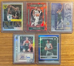 Huge Milwaukee Bucks Lot!! 2 Autos #'d RC SP + Giannis Collectors Tin - Picture 1 of 9
