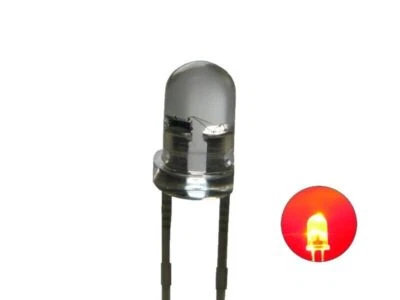 Flacker LED 3mm 5mm Flackerlicht Kerze Lagerfeuer Feuer LEDs Farben WÄHLBAR - Bild 1 von 4