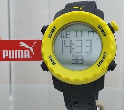 PUMA watch Unisex Mens Ladies Boys Digital Easy to Read. 4Alarms,Timer,Chrono (3 - image 1 of 4