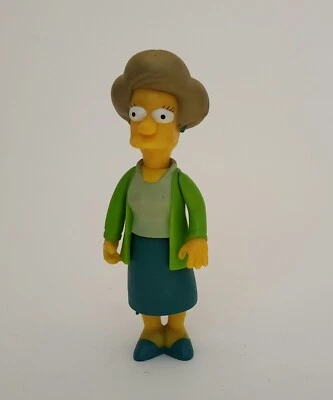 Figura de acción interactiva EDNA KRABAPPLE Los Simpson WOS World Of Springfield Foto 1 de 3