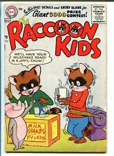 THE RACCOON KIDS #62-1956-DC COMICS-MILK SHAKE COVER-vg