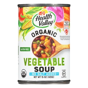 Health Valley Organic No Salt Added Vegetable Soup 15 oz (Pack of 3) - Picture 1 of 1