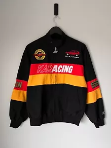KAR L'ART DE L'AUTOMOBILE Karacing Nylon Jacket - Size Small - Black - NEW - Picture 1 of 7