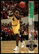 1993 Classic Four Sport Chris Webber #1 Michigan Wolverines