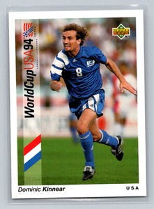 Upper Deck World Cup Preview English/Spanish Dominic Kinnear #8 1993 USA