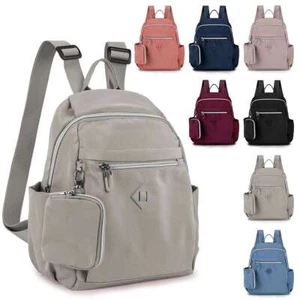 Large Capacity School Bag Backpack Shoulder Bag Nylon Schoolbag Travel Backpacks - Picture 1 of 24