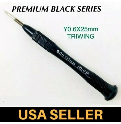 Destornillador de tres puntos Y0,6 mm para iPhone 7 8 XS 14 reparación Y000 XR SE 11 12 13 Pro Foto 1 de 4