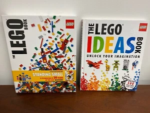 3 NEW - The Lego Book + Standing Small + LEGO Ideas Book Unlock Your Imagination - Picture 1 of 11
