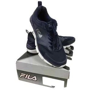 FILA Men’s Athletic Shoes STEELSPRINT, Navy/Gry U.S. Size 11.5 New In Box - Picture 1 of 6