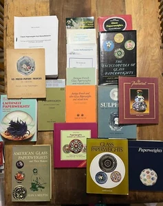 PAPERWEIGHT BOOKS & CATALOGUES BACCARAT CLICHY YSART HUGE & UNIQUE COLLECTION - Picture 1 of 24