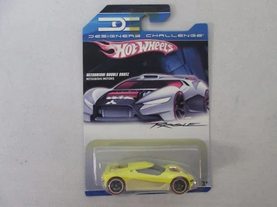 Hot Wheels Designer's Challenge Mitsubishi Double Shotz amarillo Foto 1 de 3