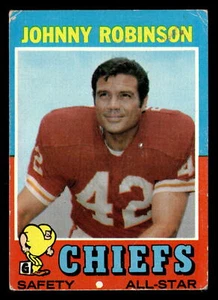1971 Topps Johnny Robinson #88 VG Kansas City Chiefs - Picture 1 of 2