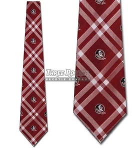 FSU Seminoles Tie FSU Noles Neckties Officially Licensed Mens Neck Ties NWT - Picture 1 of 3
