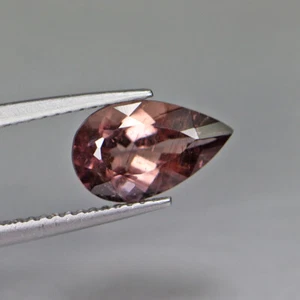 Stunning! 2.00 Cts SI Pear Unheated Natural Tourmaline, Brazil - Picture 1 of 5