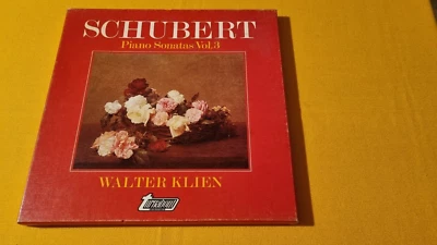 . Schubert/W. Klien -Piano Sonatas Vol. 3 - 2xLP (only 2 of 3) *MINT *Test press - Image 1 of 4