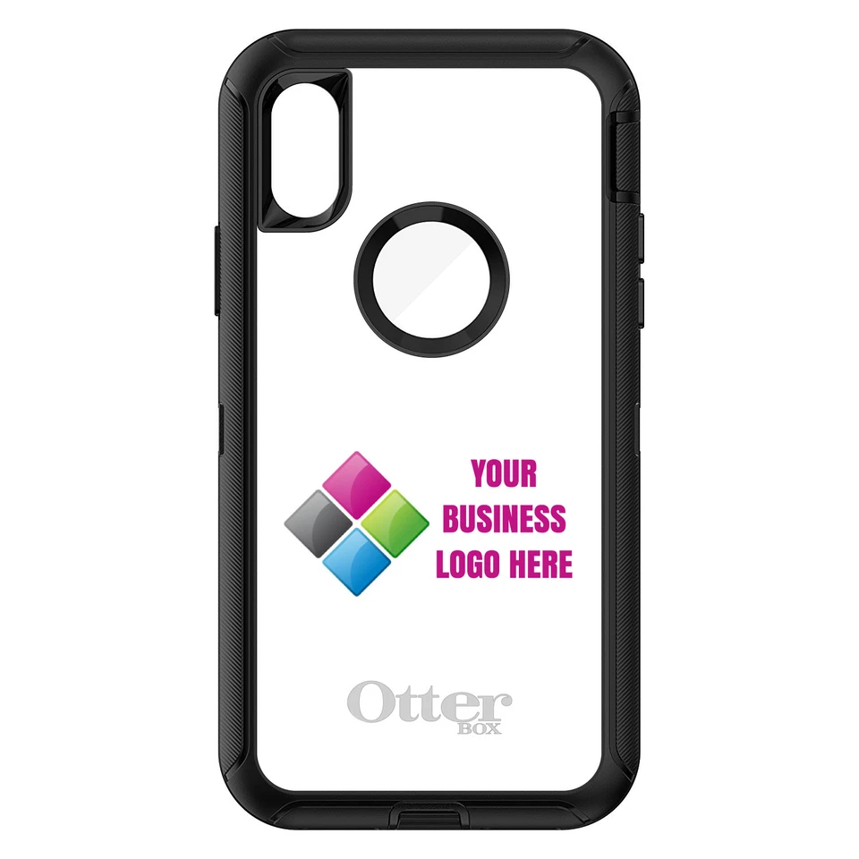 CUSTOM OtterBox Defender for Apple iPhone - Your Business Name Logo - Image 1 of 1