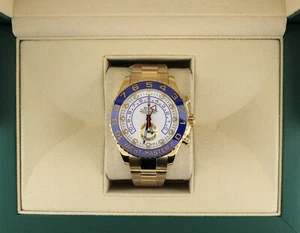 2007 Rolex Yacht-Master II 116688 White Dial 18kt Oyster No Papers 44mm - Picture 1 of 11