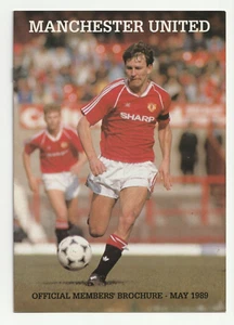 Manchester United 1989 Official Members' Brochure - Bild 1 von 1
