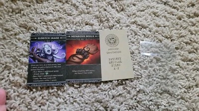 Cthulhu Death May Die - 3 Exclusive cards (Relic/Insanity Cards) Season 4 CMON - Image 1 of 4