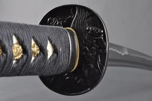 Hand Forged Aeolus Japanese Samurai Katana Sword Carbon Steel Blade Battle Ready - Picture 1 of 17