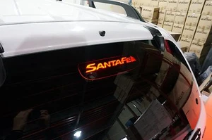 Rear Glass Brake Light Lamp Stop Mask Molding For 2000~2005 Hyundai Sata Fe - Picture 1 of 9