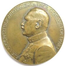 [R3359] Medaille o.J., 1 Weltkrieg, Victor Dankl, Sign. Schwerdtner