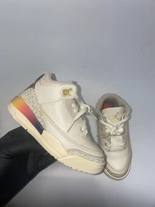 Jordan 3 J Balvin Medellin Sunset U.K. Größe 10 jüngere Kinder (PS) FN0346-901 - Bild 1 von 24