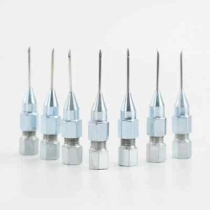 5Pcs Removable Needle Nose Grease Nozzle Sealed Bearing Refueling Grease Needle - Picture 1 of 11