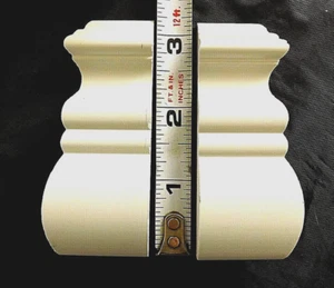 Extensiones laterales de cenefa - Persianas Blinds.com - 1 paquete de 2 - Blanco - Madera sintética - Imagen 1 de 4