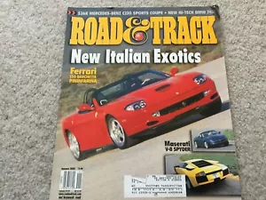 2002 Mercedes Benz C230 Sports Coupe Road and Track Magazine - Foto 1 di 1