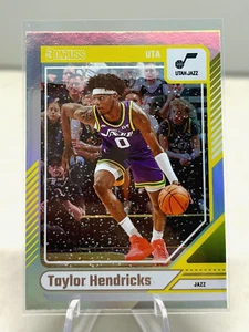 2024-25 Panini Donruss NBA Taylor Hendricks Winter Holo #84 Jazz - Picture 1 of 2