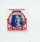 #TN11846 JANET LEIGH Original 1940's Celebrity Stamp