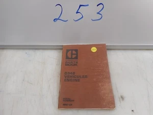 CATERPILLAR D342 VEHICULAR ENGINE PARTS BOOK - Bild 1 von 12
