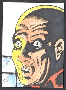 ADVENTURES INTO THE UNKNOWN Cult-Stuff SKETCH CARD by WESTLEY SMITH - Picture 1 of 3